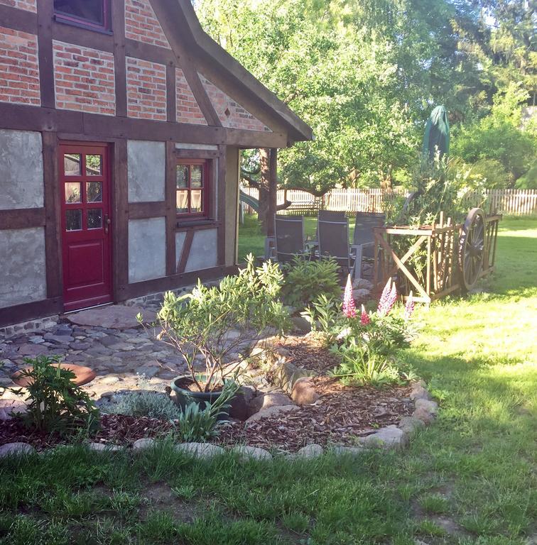 Villa Fachwerkhaus 4 Birken Rumpshagen Exterior foto