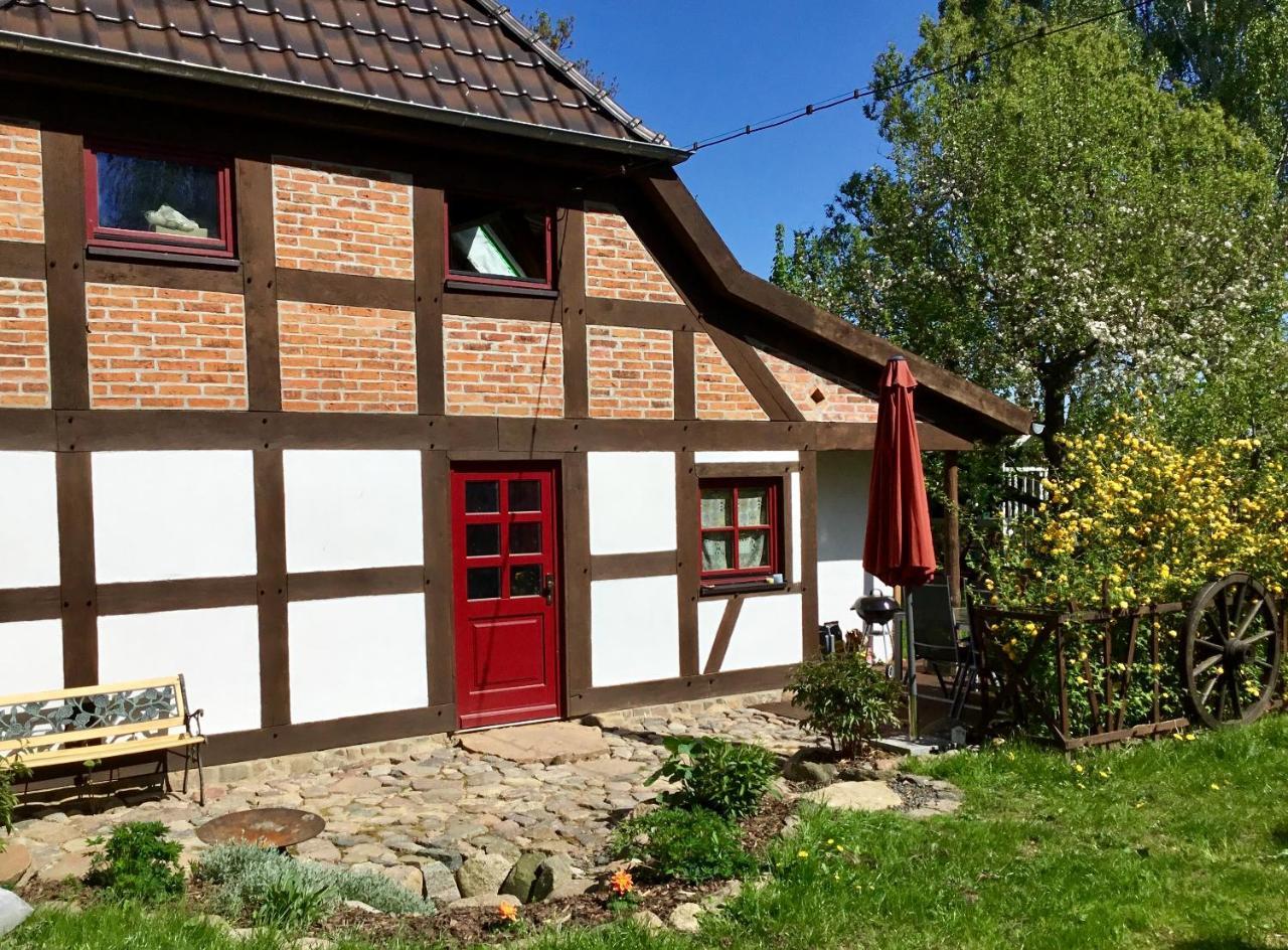 Villa Fachwerkhaus 4 Birken Rumpshagen Exterior foto